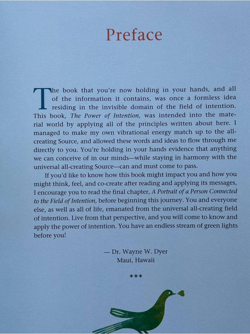 The Power of Intention by Wayne W. Dyer | Spirituality | Hardcover Book - Picture 8 of 11